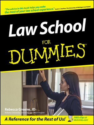 cover image of Law School For Dummies